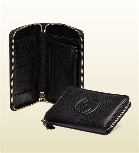 gucci soho wallet replica|gucci wallet zipper.